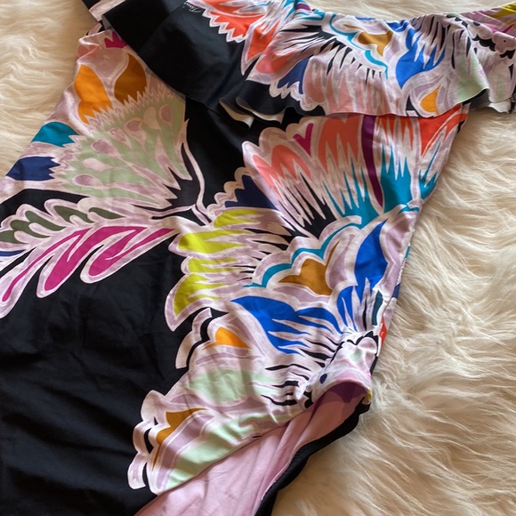 Trina Turk Seychelles Off Shoulder One Piece - Picture 10 of 13